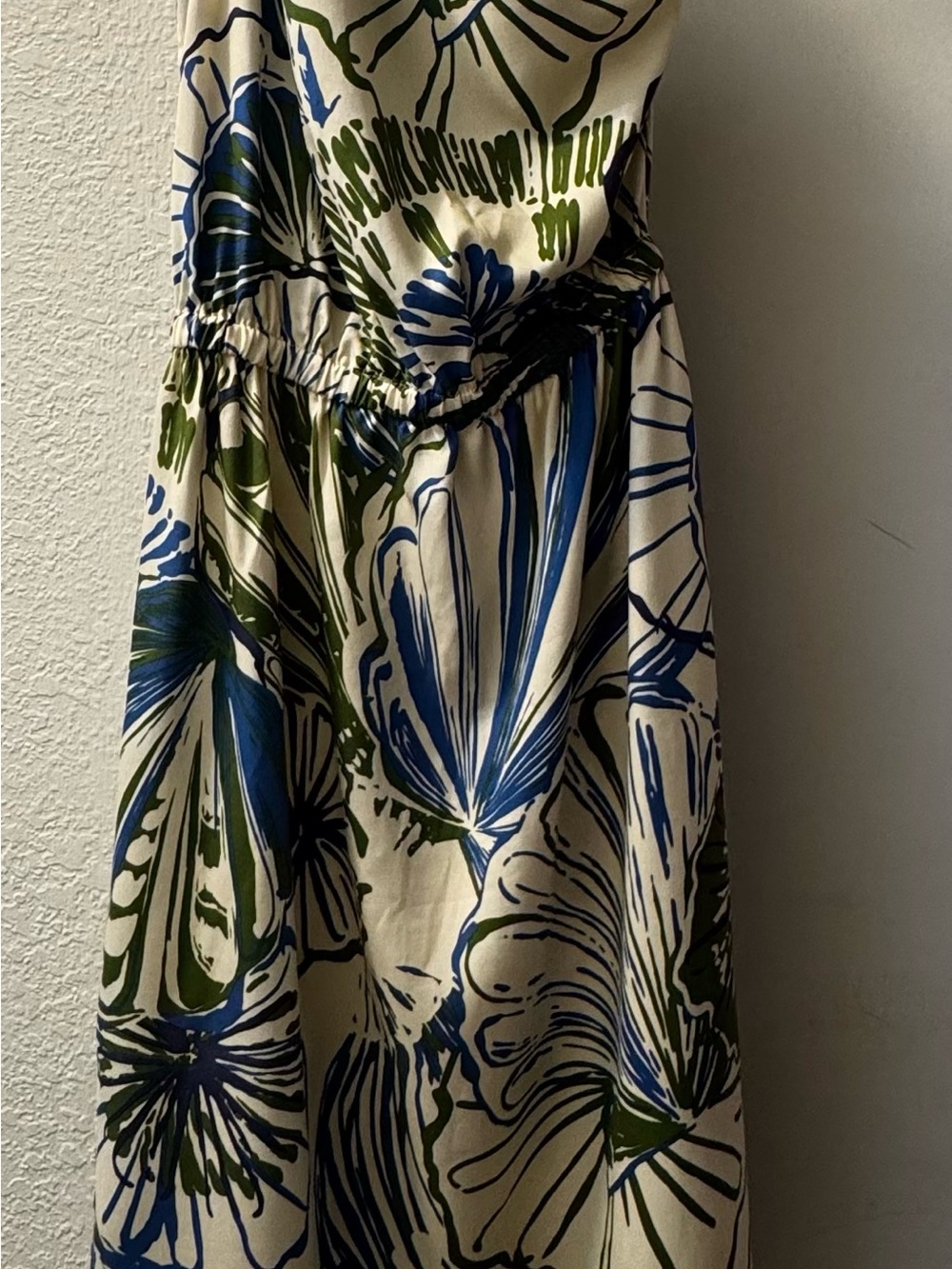 Tori Richard One Shoulder Sunrise Shell MIDI Dress